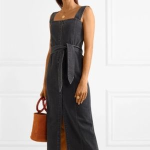 379$ Nanushka Midi Denim Sally Dress